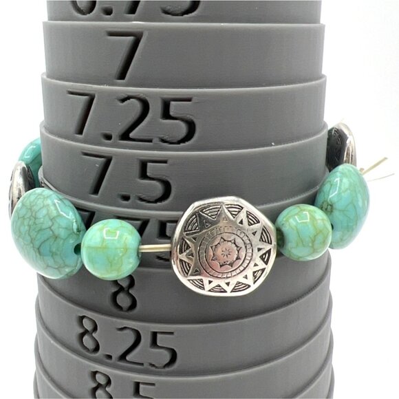 Bracelet Party 8 Various Styles Colors Materials Sizes Southwest Boho Statement - Picture 6 of 10